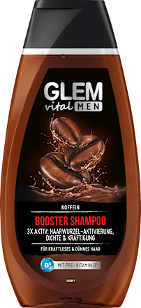 Shampoo Booster Koffein Schwarzkopf GLEM vital