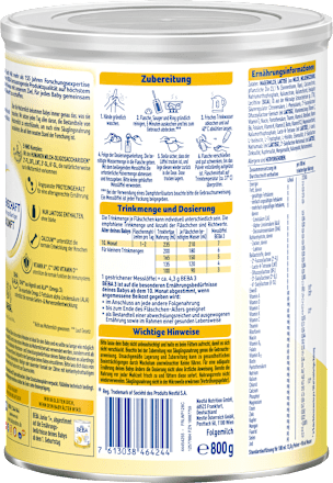 Folgemilch 3 ab dem 10. Monat Nestlé BEBA