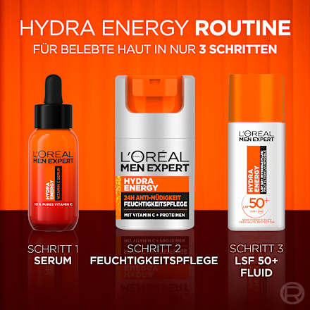Gesichtscreme Hydra Energy LSF 50+ L'ORÉAL PARiS MEN EXPERT
