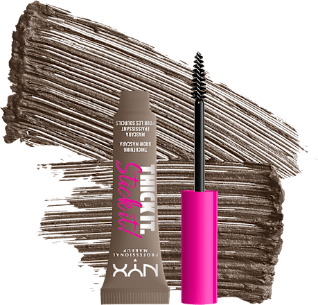 Maskara za obrvi Thick It. Stick It!, 01 Taupe NYX PROFESSIONAL MAKEUP