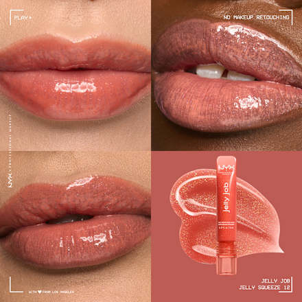 Glos za ustnice Jelly Job, 12 Jelly Squeeze NYX PROFESSIONAL MAKEUP