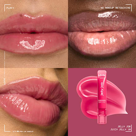 Glos za ustnice Jelly Job, 10 Juicy Jelly NYX PROFESSIONAL MAKEUP