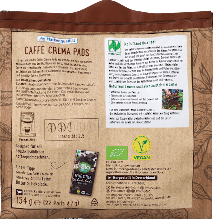 Caffè Crema punjenje za kafu dmBio