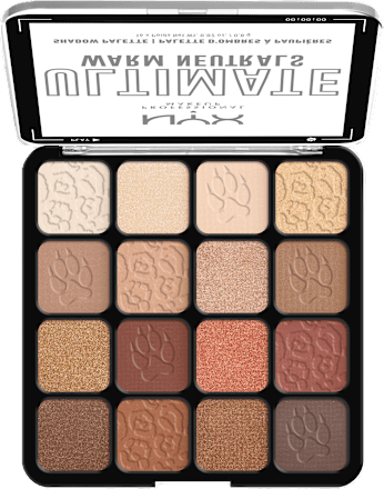 Ultimate paletka očních stínů Warm Neutrals NYX PROFESSIONAL MAKEUP
