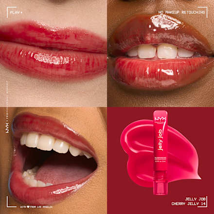 Glos za ustnice Jelly Job, 14 Cherry Jelly NYX PROFESSIONAL MAKEUP