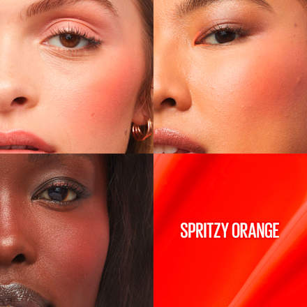 Tekuće rumenilo Sunkisser Matte – 35 Spritzy Orange MAYBELLINE NEW YORK