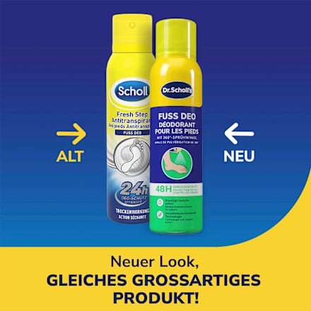 Fußdeo Spray Fresh Step Extra Frisch Scholl