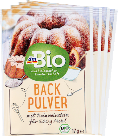 Borkő sütőpor (4x17 g) dmBio