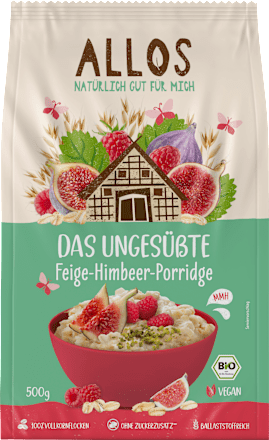 Porridge, Feige-Himbeere ALLOS