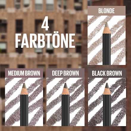Augenbrauenstift Quick Shaper 04 Medium Brown MAYBELLINE NEW YORK
