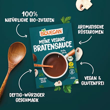 Meine vegane Bratensauce BIOVEGAN