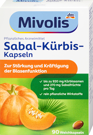 Sabal Kürbis Kapseln Mivolis