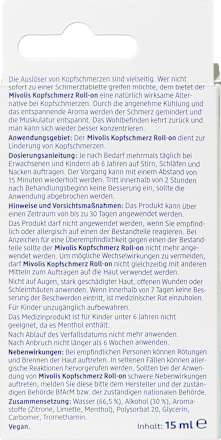 Roll-on za ublažavanje glavobolje Mivolis