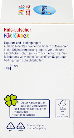 Hals-Lutscher für Kinder 6 St Mivolis