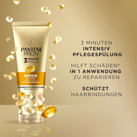 Conditioner Repair & Care, 3 Minute Miracle PANTENE PRO-V