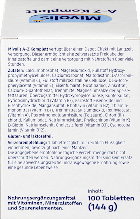 multivitamíny A-Z komplet Mivolis