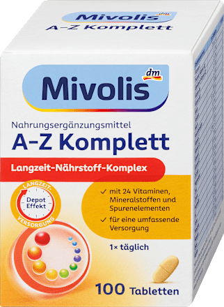 A-Z Komplett Tabletten 100 St Mivolis