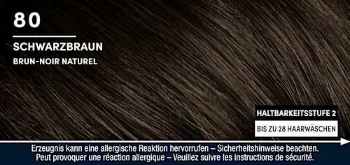 Intensivtönung Anti-Grau-Gel 80 Schwarzbraun Schwarzkopf Men Perfect