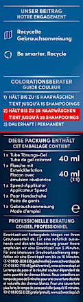 Intensivtönung Anti-Grau-Gel 80 Schwarzbraun Schwarzkopf Men Perfect