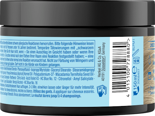 Tönungsmaske Anti-Gelbstich   Schwarzkopf Blonde