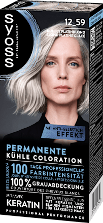 Haare Aufheller 12_59 Kühles Platinblond Syoss