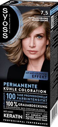 Haarfarbe 7_5 Mittelaschblond Syoss