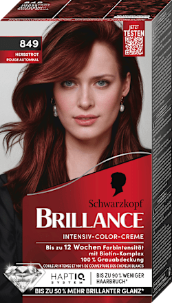 Haarfarbe 849 Herbstrot Schwarzkopf Brillance