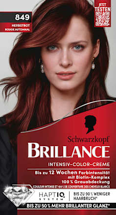 Haarfarbe 849 Herbstrot Schwarzkopf Brillance