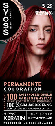 Haarfarbe 5_29 Intensives Rot Syoss