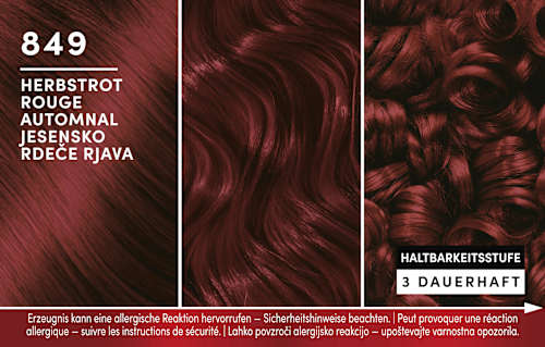 Haarfarbe 849 Herbstrot Schwarzkopf Brillance