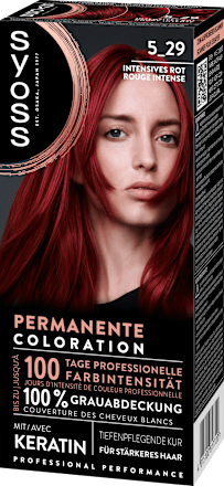 Haarfarbe 5_29 Intensives Rot Syoss