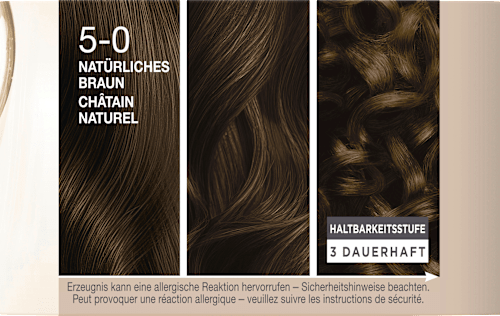 Haarfarbe 5-0 Natürliches Braun Schwarzkopf CREME SUPREME