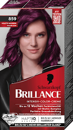 Haarfarbe 859 Violette Wildseide Schwarzkopf Brillance