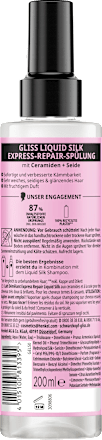 Sprüh-Conditioner Express-Repair Liquid Silk Schwarzkopf GLISS