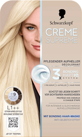 Aufheller L1++ Extrem Schwarzkopf CREME SUPREME