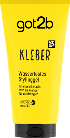 Haargel Kleber wasserfest got2b