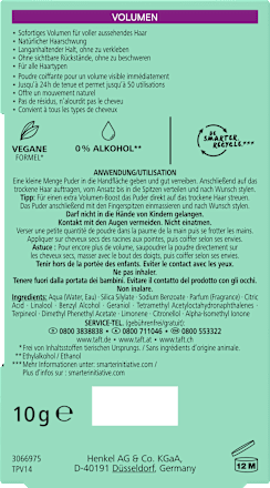 Haarpuder VOLUMEN Schwarzkopf taft