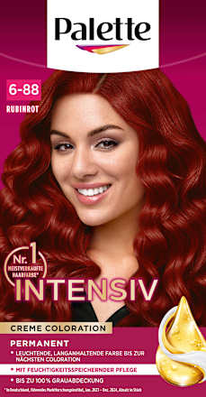 Haarfarbe 6-88 Rubinrot Palette Intensive Color Creme