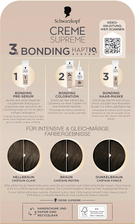 Haarfarbe 5-1 Kühles Braun Schwarzkopf CREME SUPREME