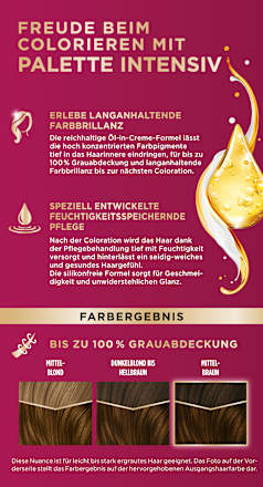 Haarfarbe 6-65/645 Honigbraun Palette Intensive Color Creme