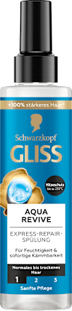 Sprüh-Conditioner Express-Repair Aqua Revive Schwarzkopf GLISS