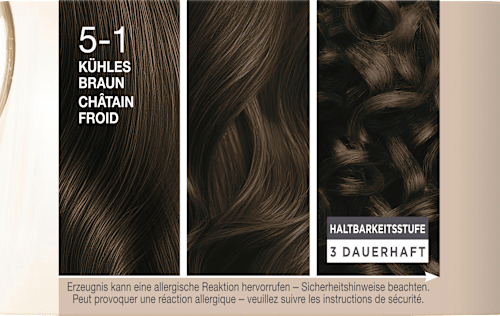 Haarfarbe 5-1 Kühles Braun Schwarzkopf CREME SUPREME