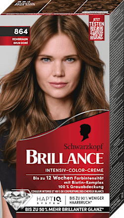 Haarfarbe 864 Rehbraun Schwarzkopf Brillance