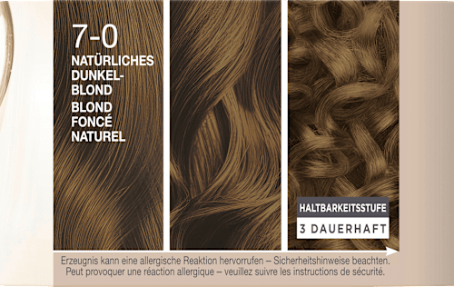 Haarfarbe 7-0 Natürliches Dunkelblond Schwarzkopf CREME SUPREME
