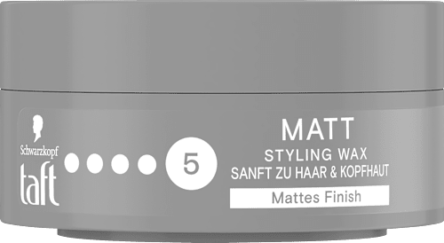 Haargel MATT WAX Halt 5 Schwarzkopf taft