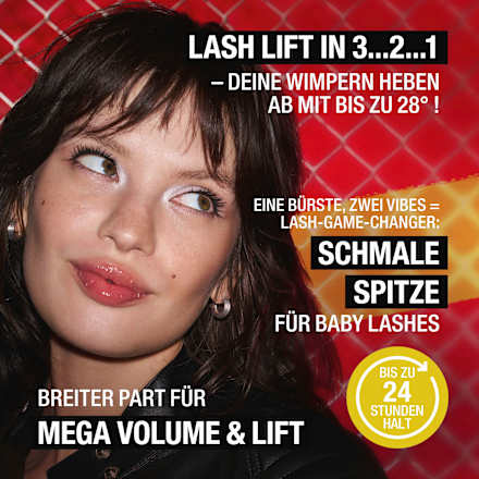 Mascara Volume Up Mega Lift 002 Black Brown  MANHATTAN Cosmetics