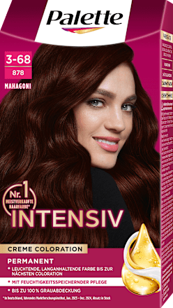 Haarfarbe 3-68/878 Mahagoni Palette Intensive Color Creme