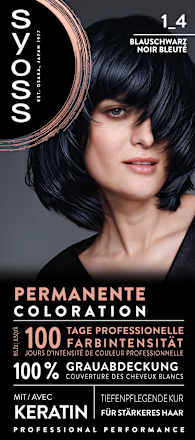 Haarfarbe 1_4 Blauschwarz Syoss