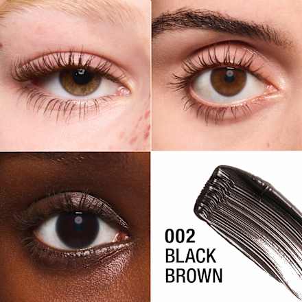 Mascara Volume Up Mega Lift 002 Black Brown  MANHATTAN Cosmetics