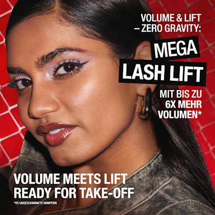 Mascara Volume Up Mega Lift 002 Black Brown  MANHATTAN Cosmetics